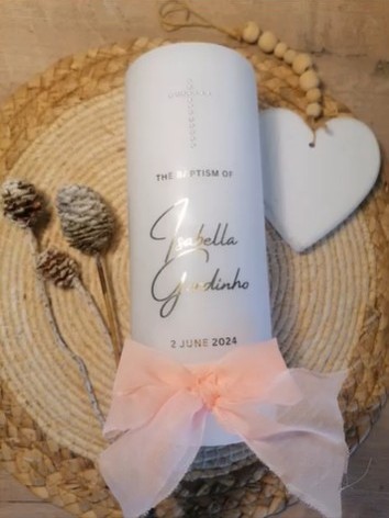 Personalized unity candle for weddings - Randburg