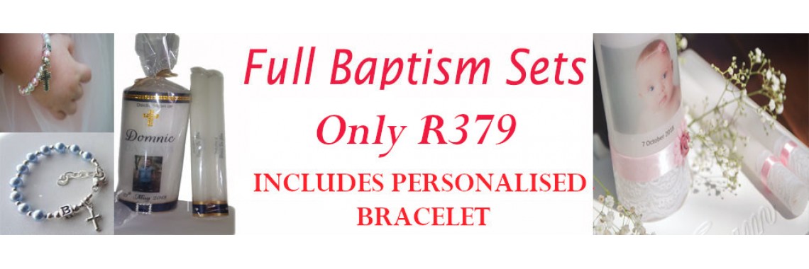 Baptism set special with bracelet