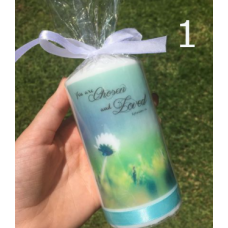 Gift / message candles