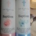 Decorated  Baptism candles