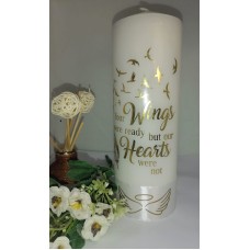 Decorated  Memorial candles